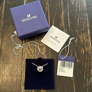 Swarovski NIB Necklace and Floating Pendant